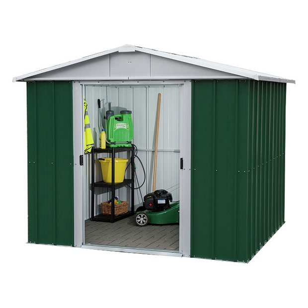 buy yardmaster metal shed - 8 x 6ft sheds argos