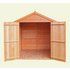 Homewood Wooden 8 x 6ft Overlap Double Door Shed
