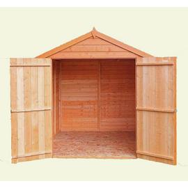 Homewood Wooden 8 x 6ft Overlap Double Door Shed