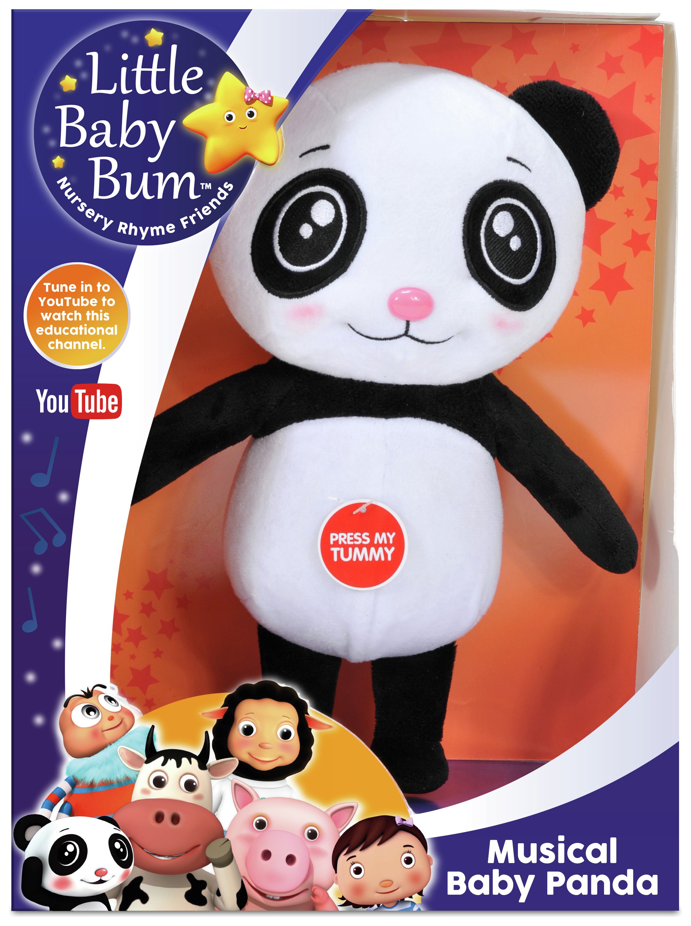 little baby bum plush