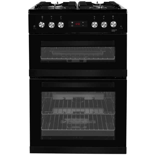 Buy Beko KDG653K 60cm Double Oven Gas Cooker Black