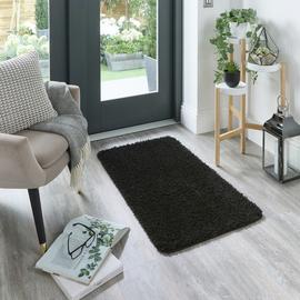 Buddy Washable Mat Plain Shaggy Rug