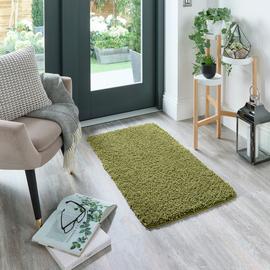 Buddy Washable Mat Plain Shaggy Rug