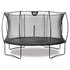 EXIT 12ft Black Edition Trampoline with Enclosure
