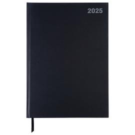 Home Black A4 Large Day To Page Diary