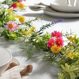 Home Flowers And Foliage Garland
