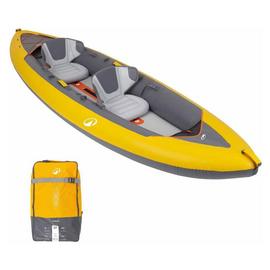 Decathlon 2-Person Inflatable Canoe/Kayak 100+ Yellow