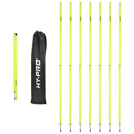 Hy-Pro 8-Pack Collapsible Agility Training Poles