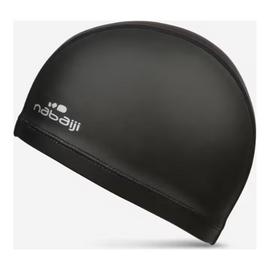 Decathlon Coated Mesh Swim Cap Size L - Black