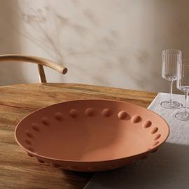 Habitat Beaded Terracotta Bowl
