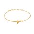 Revere 9ct Gold Plated Sterling Silver Bee Bracelet