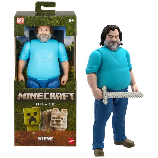 Buy Minecraft Movie Large-Scale Action Figure Steve Playsets and