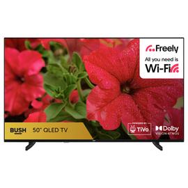 Bush 50 50QT24SB Inch Smart 4K UHD HDR QLED TiVo Freely TV