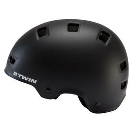 Decathlon 500 Kids Lightweight Bike Helmet Black - Size M