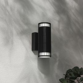 Zink IVY IP65 Black Outdoor Wall Up and Down Light