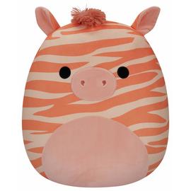 Original Squishmallows 20-inch - Josue the Peach Zebra