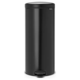 Brabantia 30L New  Icon Pedal Bin - Matt Black