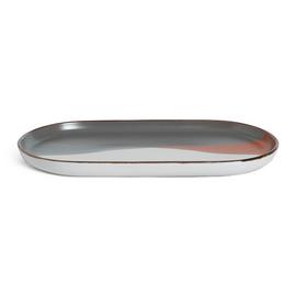 Habitat Dipped Speckle Stoneware Serving Platter