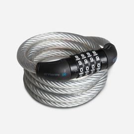 Decathlon Bike Combination Lock - Grey