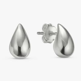 Revere Sterling Silver Teardrop Mini Stud Earrings