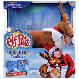 Elf Pets A Reindeer Tradition