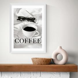 East End Prints Coffee in Bed Art Print