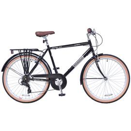 Cross 26" Mens Hybrid Bike - Black