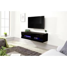 GFW Galicia 120cm LED Wall TV Unit