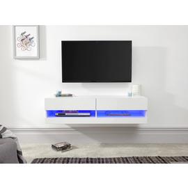 GFW Galicia 120cm LED Wall TV Unit