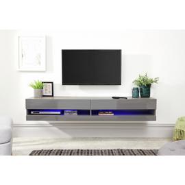 GFW Galicia 180cm LED Wall TV Unit