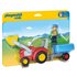 Playmobil 6964 123 Tractor with Trailer