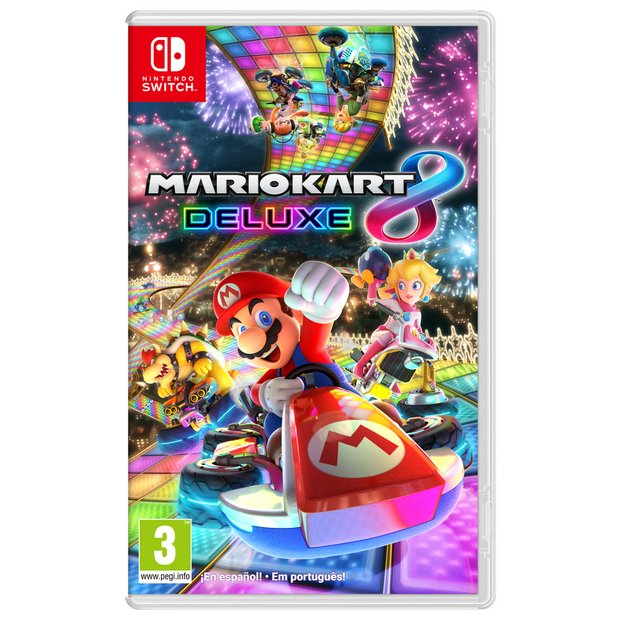 Mario Kart 8 Deluxe Nintendo Switch Game | Nintendo Switch games | Argos