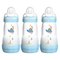 MAM Easy Start Anti-Colic 260ml Bottle 3 Pack - Blue