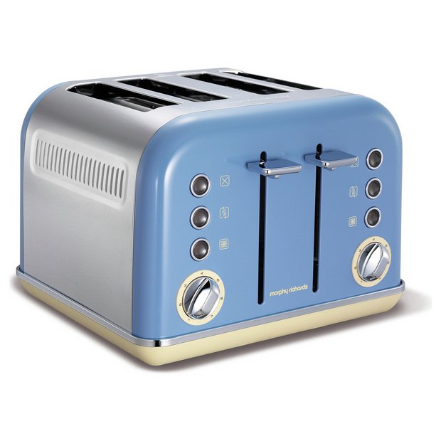 Buy Morphy Richards 242007 Retro Toaster Blue at Argos.co.uk Your