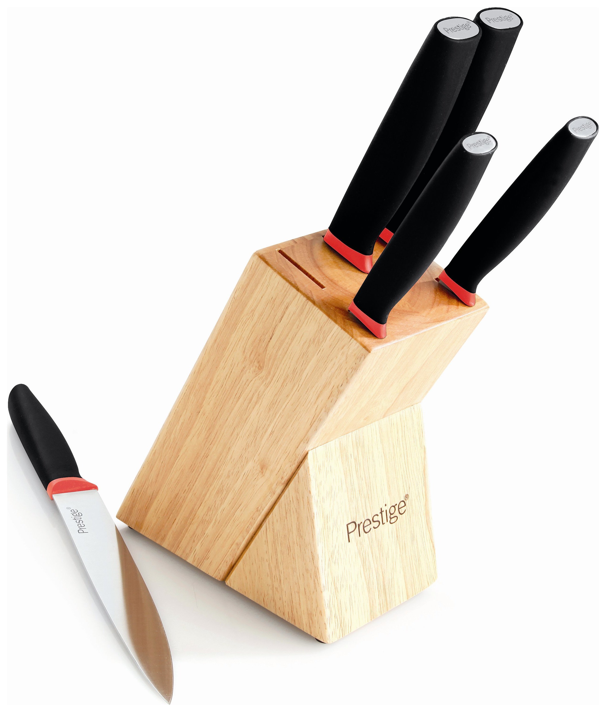 argos knife block set