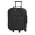 2 Wheel Soft Cabin Suitcase - Black