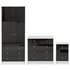 Argos Home Malibu Gloss 3 Piece Wardrobe Set - Black & White