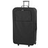 Go Explore 4 piece Wheeled Soft Luggage Set - Black