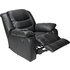 Collection Leather Power Massage  Recliner Chair - Black