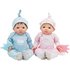 Chad Valley Tiny Treasures Twin Babies Bumper Set