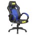 BraZen Shadow PC Gaming Chair - Black and Blue
