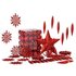 Argos Home 100 Piece Christmas Decoration Pack - Red