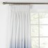 HOME Ombre Unlined Pencil Pleat Curtains -117x137- Midnight