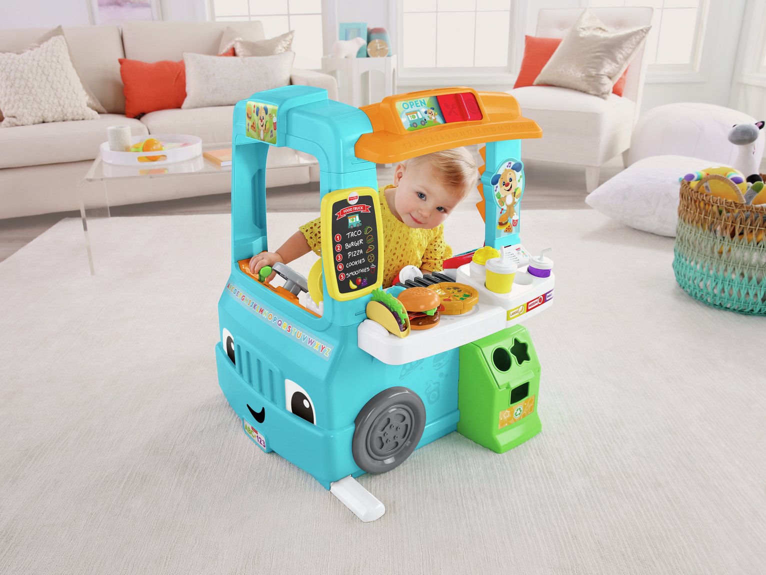 fisher price laugh and learn food truck