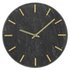 Argos Home Montgomery Marble Wall Clock - Black & Gold