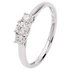 Revere 9ct White Gold 0.33ct tw Diamond Trilogy Ring