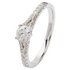 Revere 9ct White Gold 0.50ct tw Diamond Shoulder Detail Ring