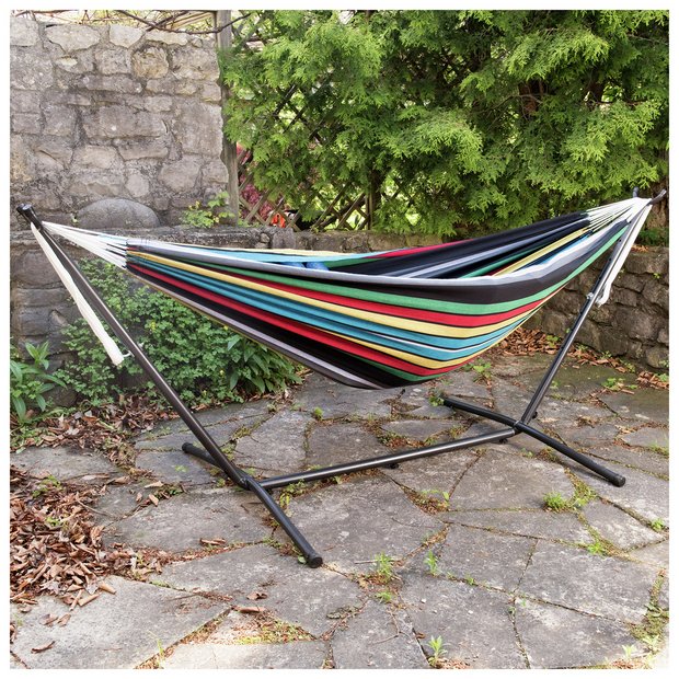 Hammock shop stand argos