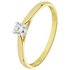 Revere 9ct Yellow Gold 0.15ct Diamond Solitaire Ring