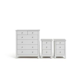 Argos Home Osaka 2 Bedside Tables & 4+2 Drawer Chest Set